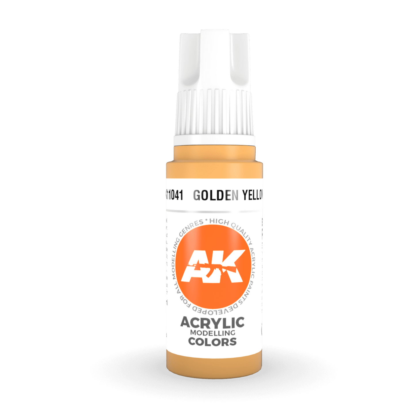 AK Interactive 3rd Gen Acrylic - Golden Yellow 17ml AK11041