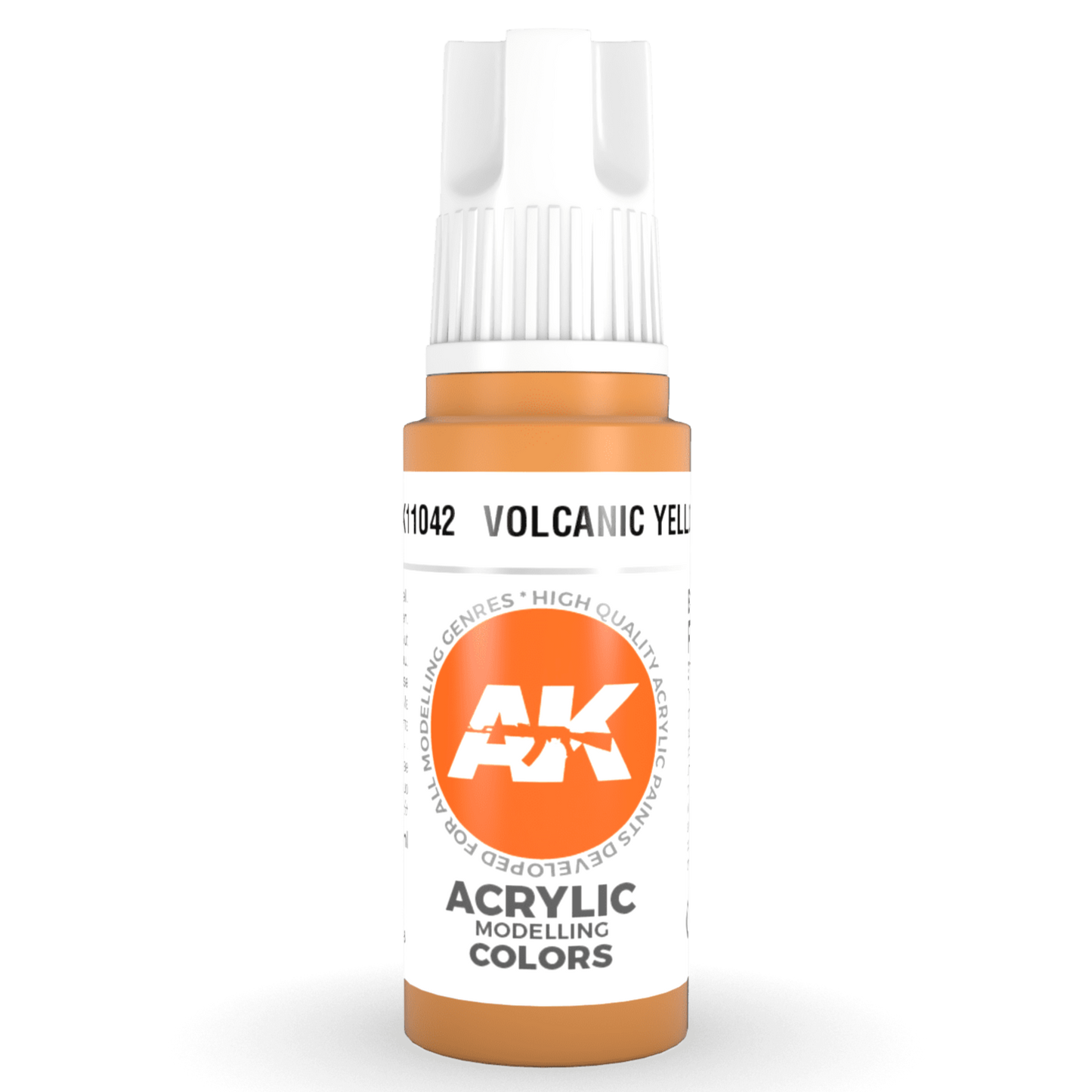 AK Interactive 3rd Gen Acrylic - Volcanic Yellow 17ml AK11042