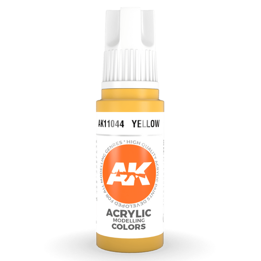 AK Interactive 3rd Gen Acrylic - Yellow 17ml AK11044
