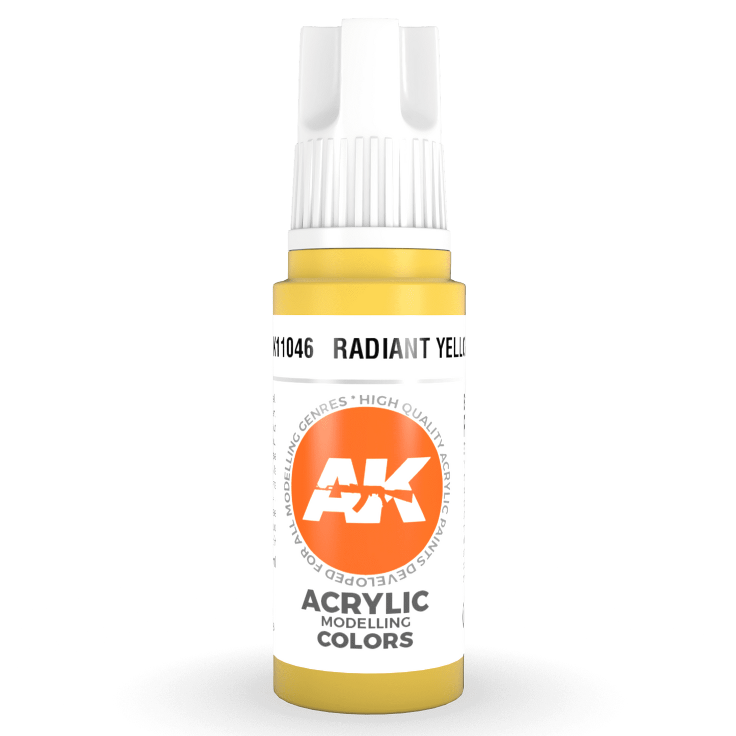 AK Interactive 3rd Gen Acrylic - Radiant Yellow 17ml AK11046
