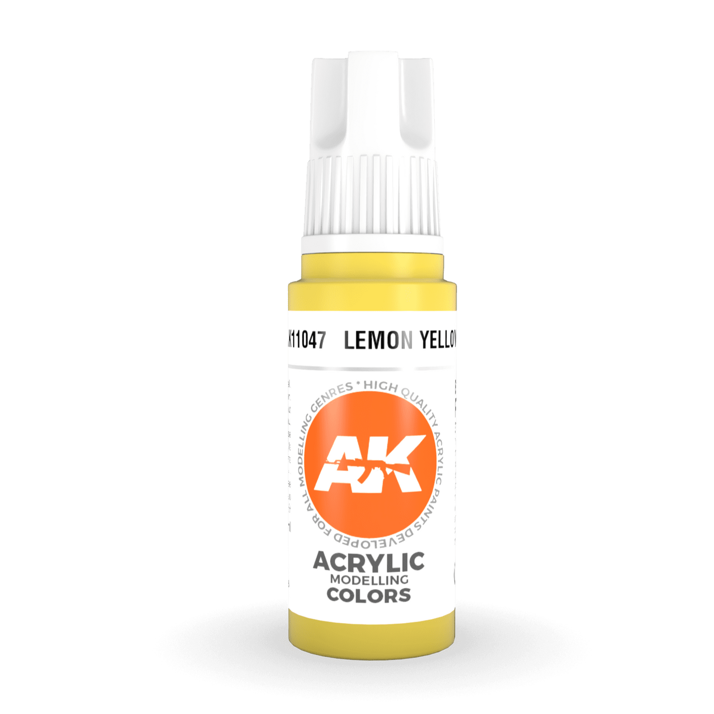 AK Interactive 3rd Gen Acrylic - Lemon Yellow 17ml AK11047