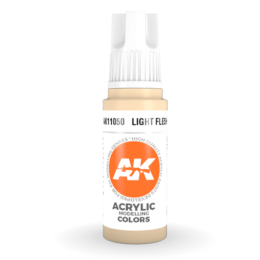 AK Interactive 3rd Gen Acrylic - Light Flesh 17ml AK11050