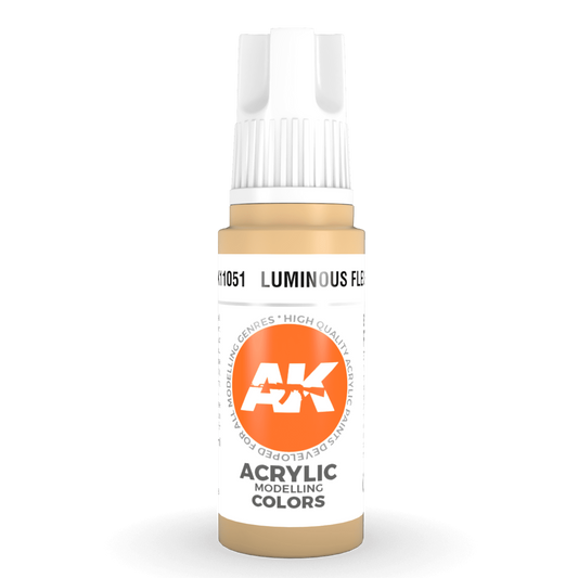 AK Interactive 3rd Gen Acrylic - Luminous Flesh 17ml AK11051