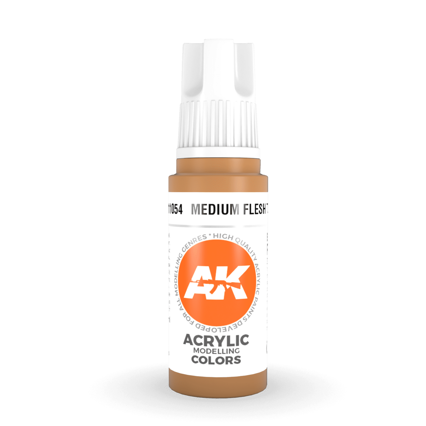 AK Interactive 3rd Gen Acrylic - Medium Flesh Tone 17ml AK11054