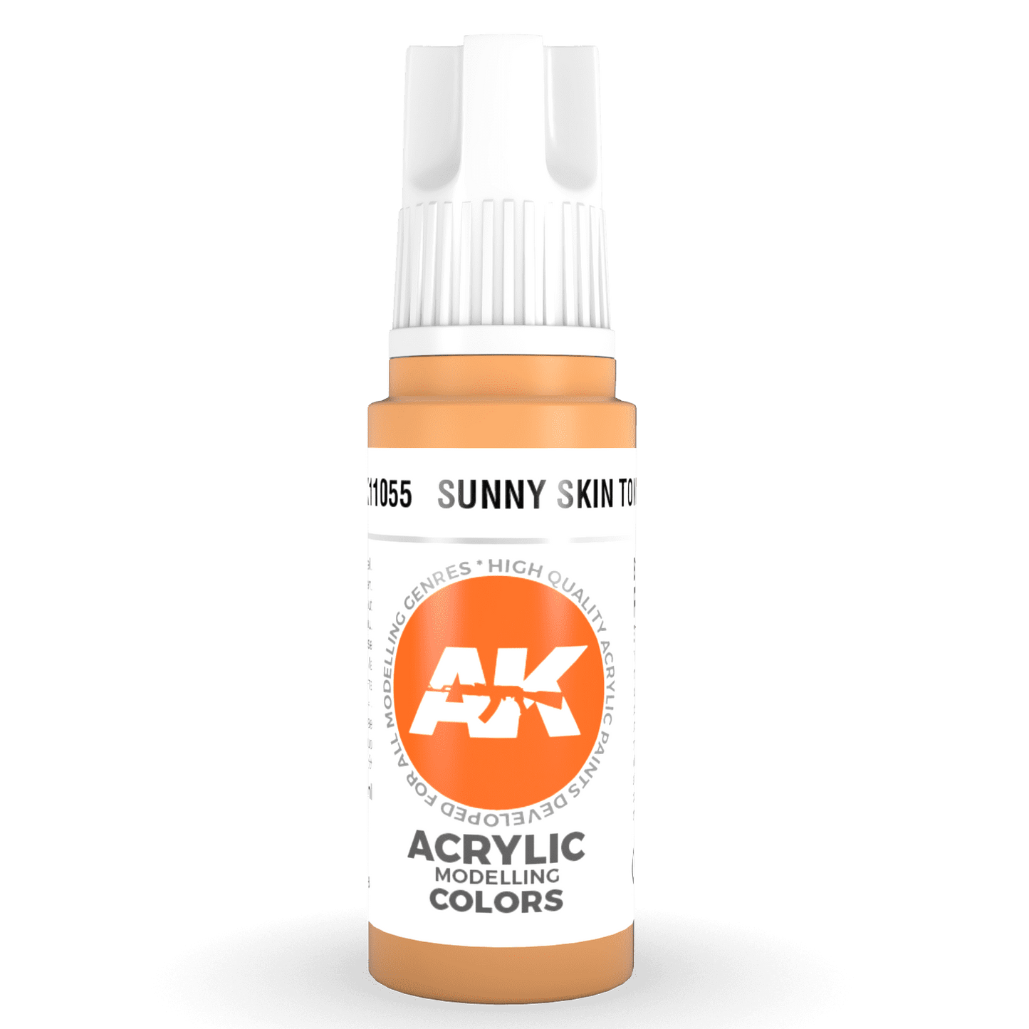 AK Interactive 3rd Gen Acrylic - Sunny Skin Tone 17ml AK11055