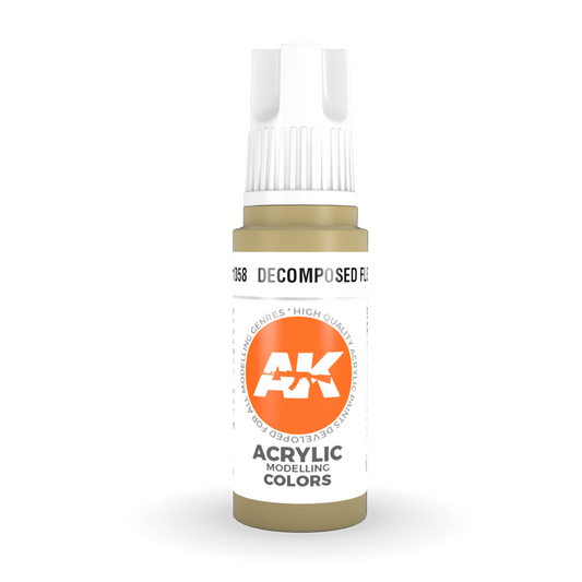 AK Interactive 3rd Gen Acrylic - Decomposed Flesh 17ml AK11058
