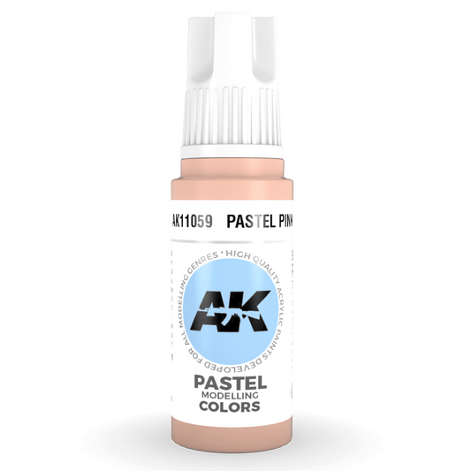 AK Interactive 3rd Gen Acrylic - Pastel Pink 17ml AK11059