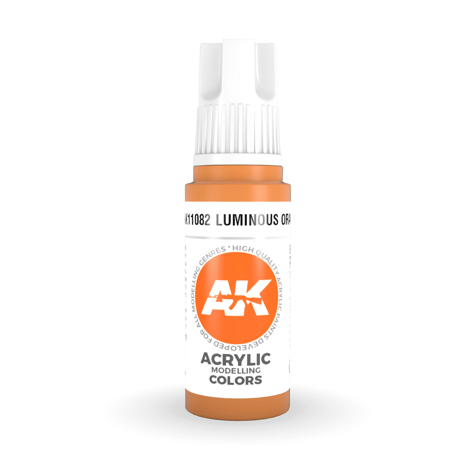 AK Interactive 3rd Gen Acrylic - Luminous Orange 17ml AK11082