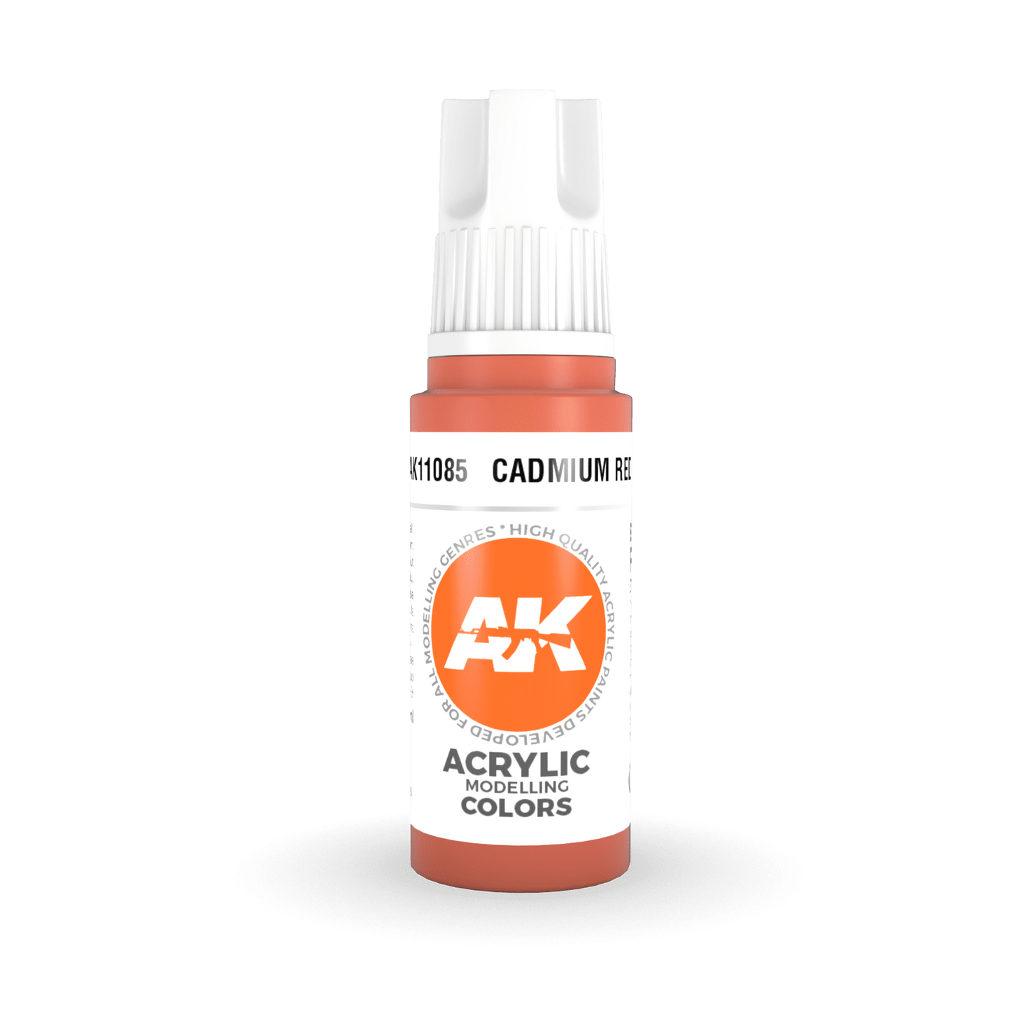 AK Interactive 3rd Gen Acrylic - Cadmium Red 17ml AK11085