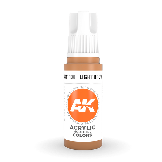 AK Interactive 3rd Gen Acrylic - Light Brown 17ml AK11100