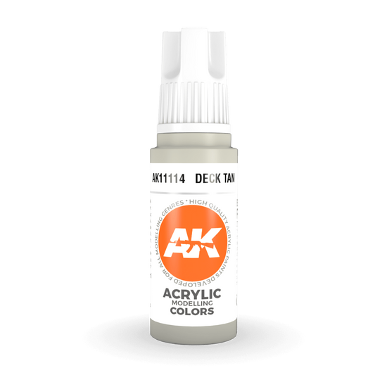 AK Interactive 3rd Gen Acrylic - Deck Tan 17ml AK11114