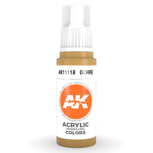 AK Interactive 3rd Gen Acrylic - Ocher 17ml AK11118