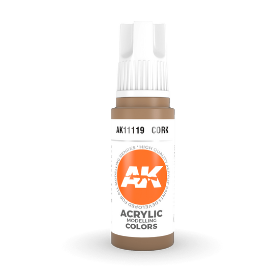 AK Interactive 3rd Gen Acrylic - Cork 17ml AK11119