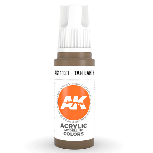 AK Interactive 3rd Gen Acrylic - Tan Earth 17ml AK11121