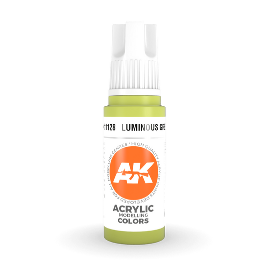 AK Interactive 3rd Gen Acrylic - Luminous Green 17ml AK11128
