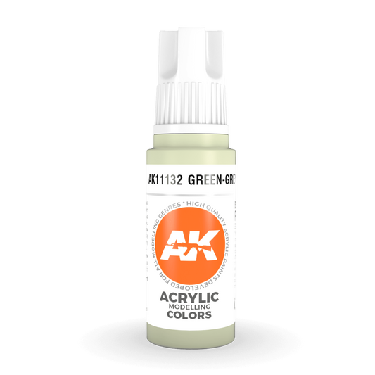 AK Interactive 3rd Gen Acrylic - Green-Grey 17ml AK11132
