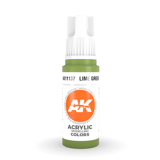 AK Interactive 3rd Gen Acrylic - Lime Green 17ml AK11137