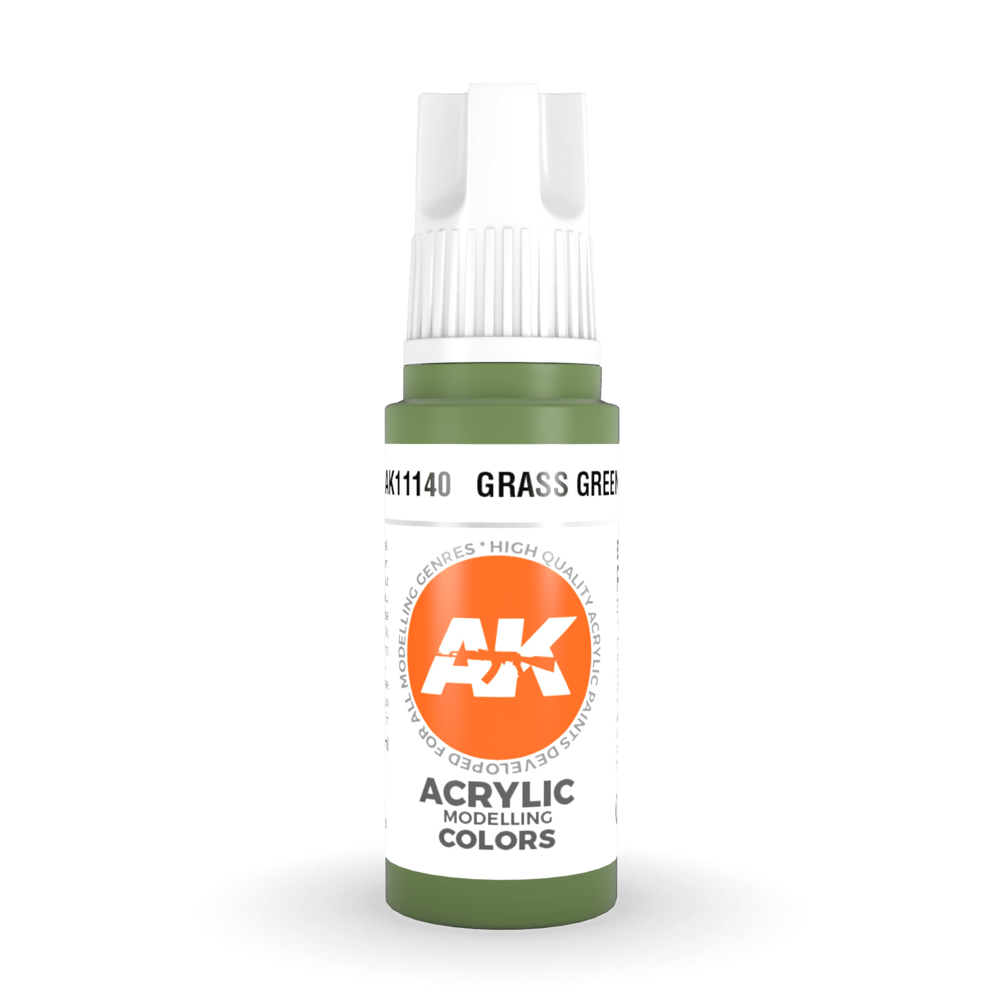 AK Interactive 3rd Gen Acrylic - Grass Green 17ml AK11140