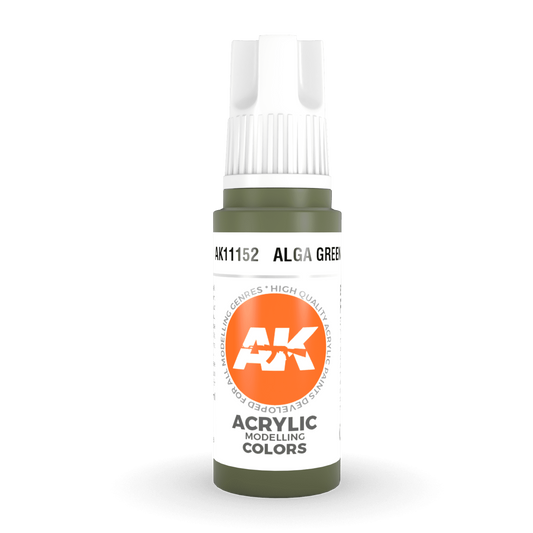 AK Interactive 3rd Gen Acrylic - Alga Green 17ml AK11152