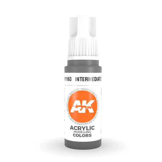 AK Interactive 3rd Gen Acrylic - Intermediate Blue 17ml AK11163