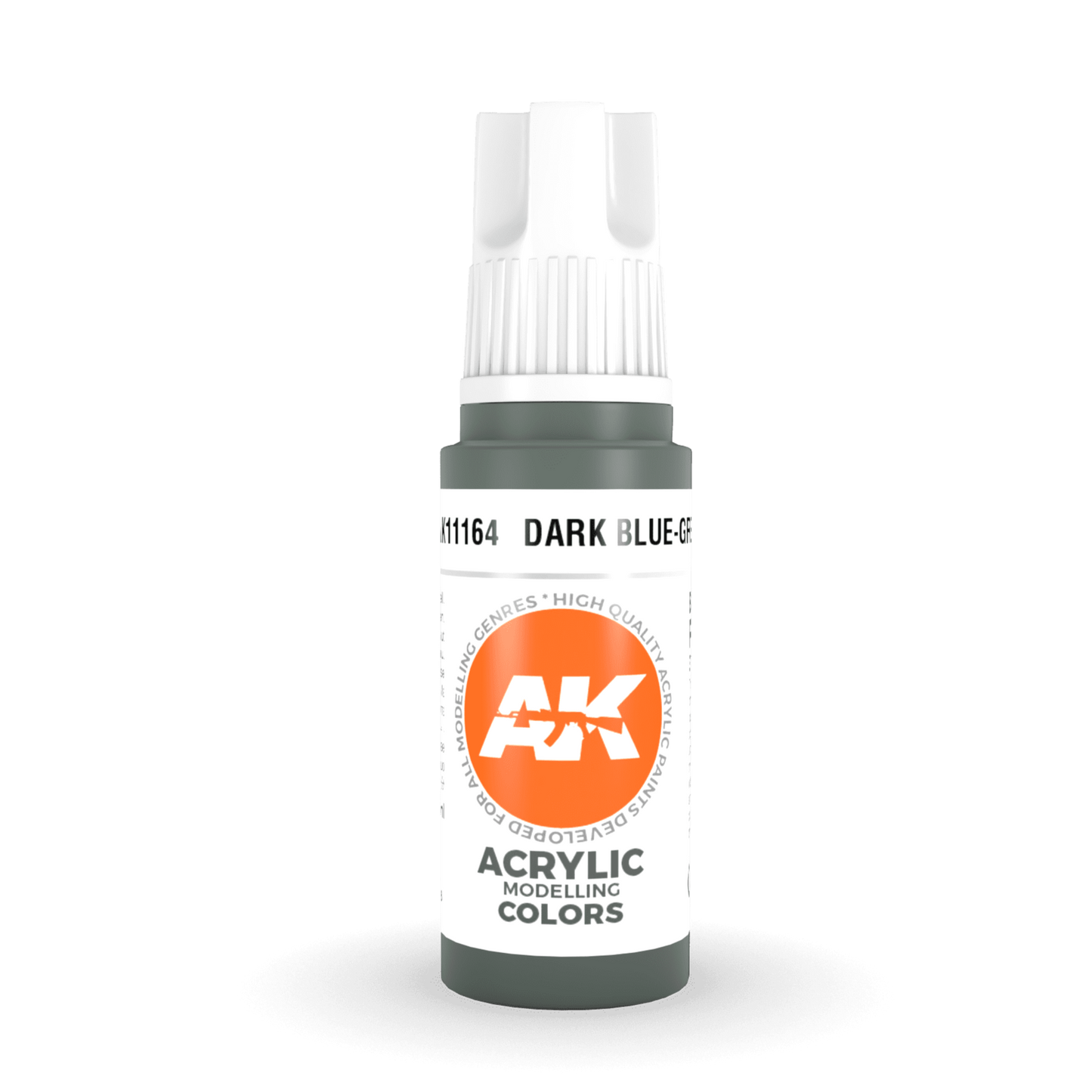 AK Interactive 3rd Gen Acrylic - Dark Blue-Grey 17ml AK11164