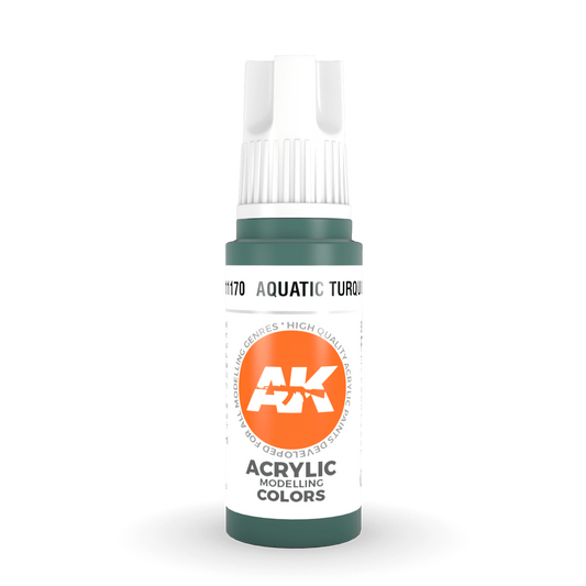 AK Interactive 3rd Gen Acrylic - Aquatic Turquoise 17ml AK11170