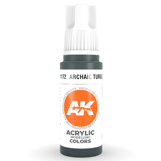 AK Interactive 3rd Gen Acrylic - Archaic Turquoise 17ml AK11172