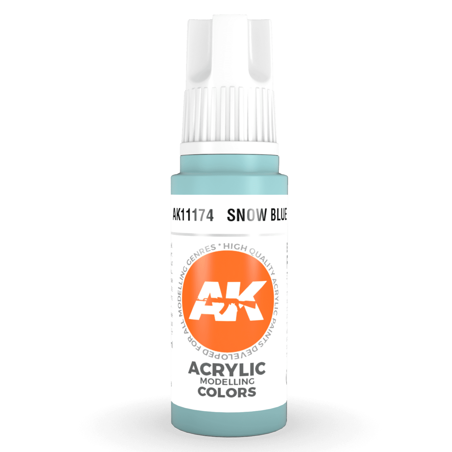 AK Interactive 3rd Gen Acrylic - Snow Blue 17ml AK11174