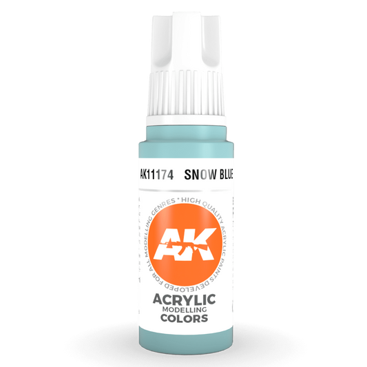 AK Interactive 3rd Gen Acrylic - Snow Blue 17ml AK11174