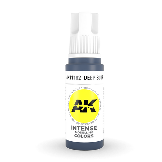 AK Interactive 3rd Gen Acrylic - Deep Blue 17ml AK11182