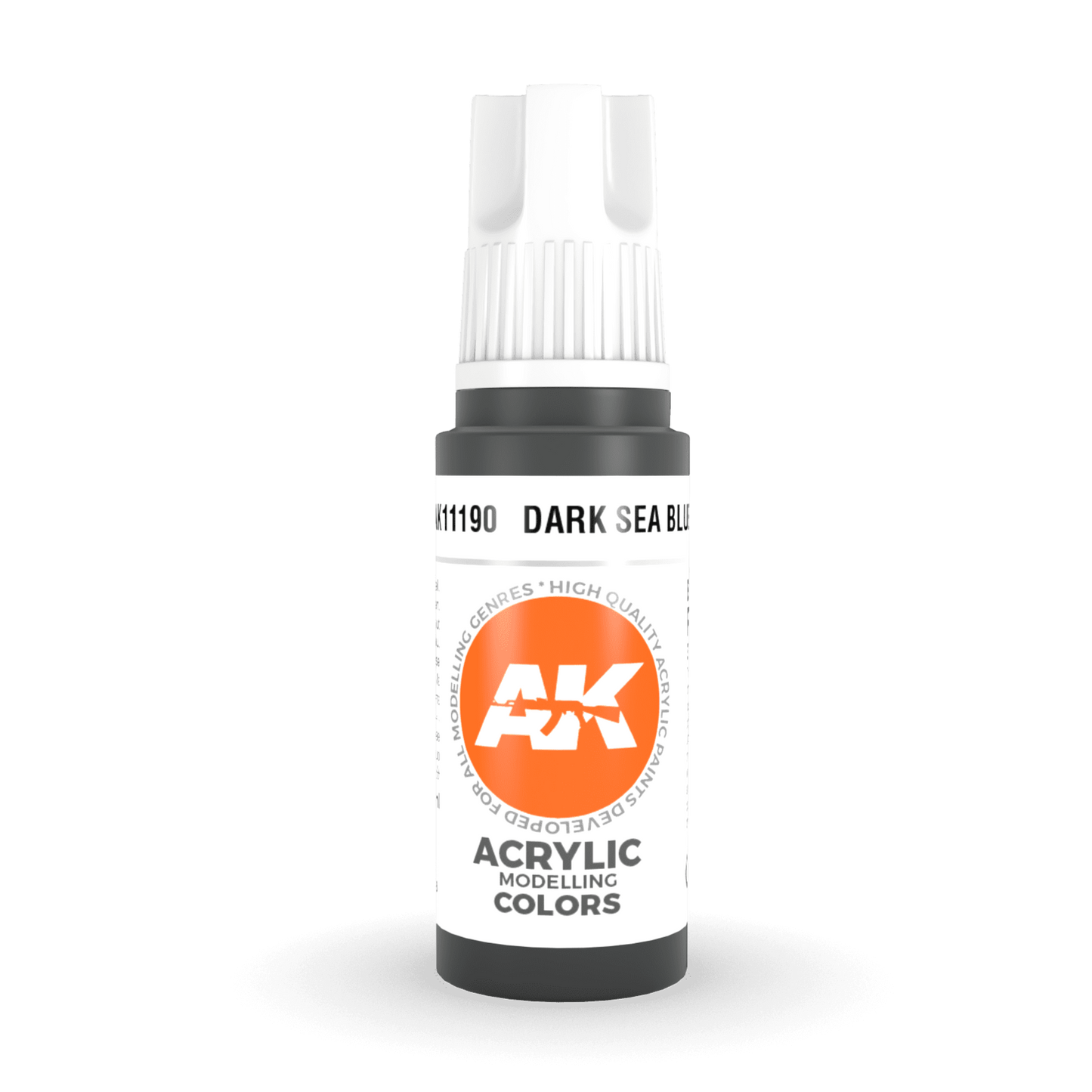 AK Interactive 3rd Gen Acrylic - Dark Sea Blue 17ml AK11190