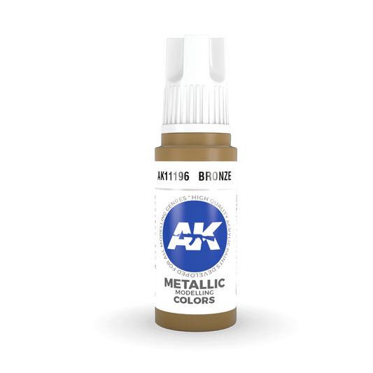 AK Interactive 3rd Gen Acrylic - Bronze 17ml AK11196