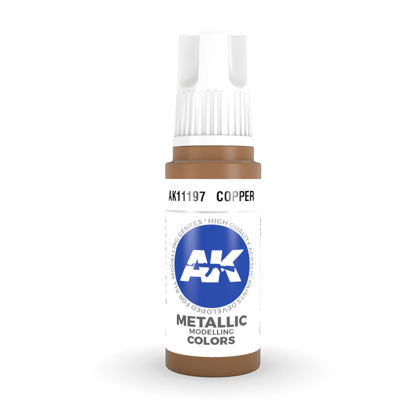 AK Interactive 3rd Gen Acrylic - Copper 17ml AK11197
