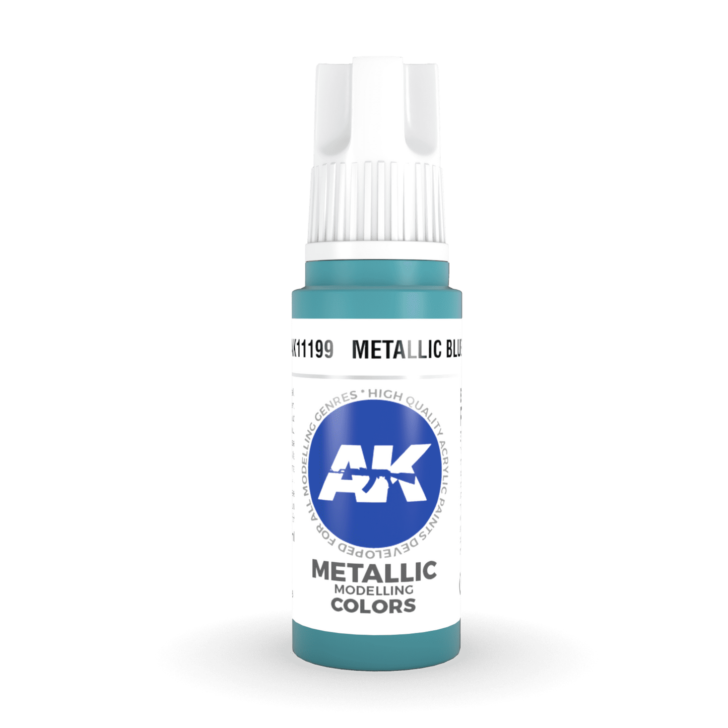 AK Interactive 3rd Gen Acrylic - Metallic Blue 17ml AK11199