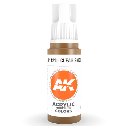 AK Interactive 3rd Gen Acrylic - Smoke 17ml AK11215
