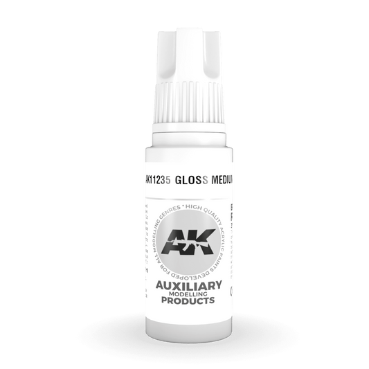 AK Interactive 3rd Gen Acrylic - Gloss Medium 17ml AK11235