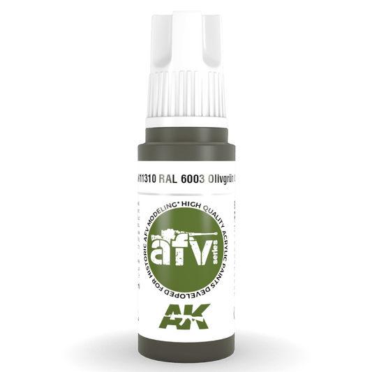 AK Interactive 3rd Gen Acrylic - RAL 6003 Olivegrün opt.2 17ml AK11310