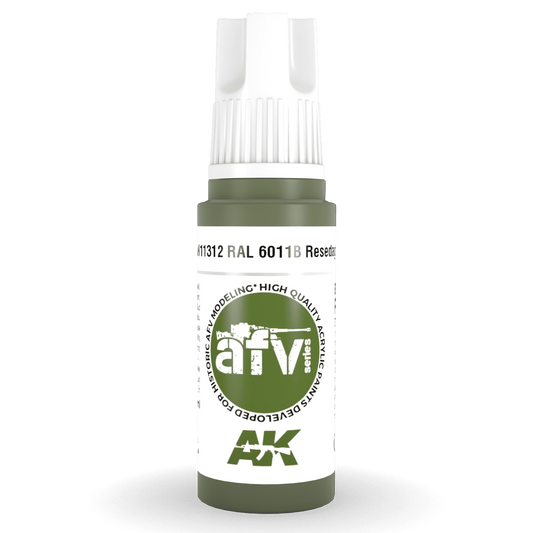AK Interactive 3rd Gen Acrylic - RAL 6011B Resedagrün 17ml AK11312