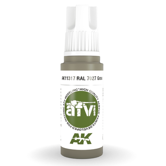 AK Interactive 3rd Gen Acrylic - RAL 7027 Grau 17ml AK11317