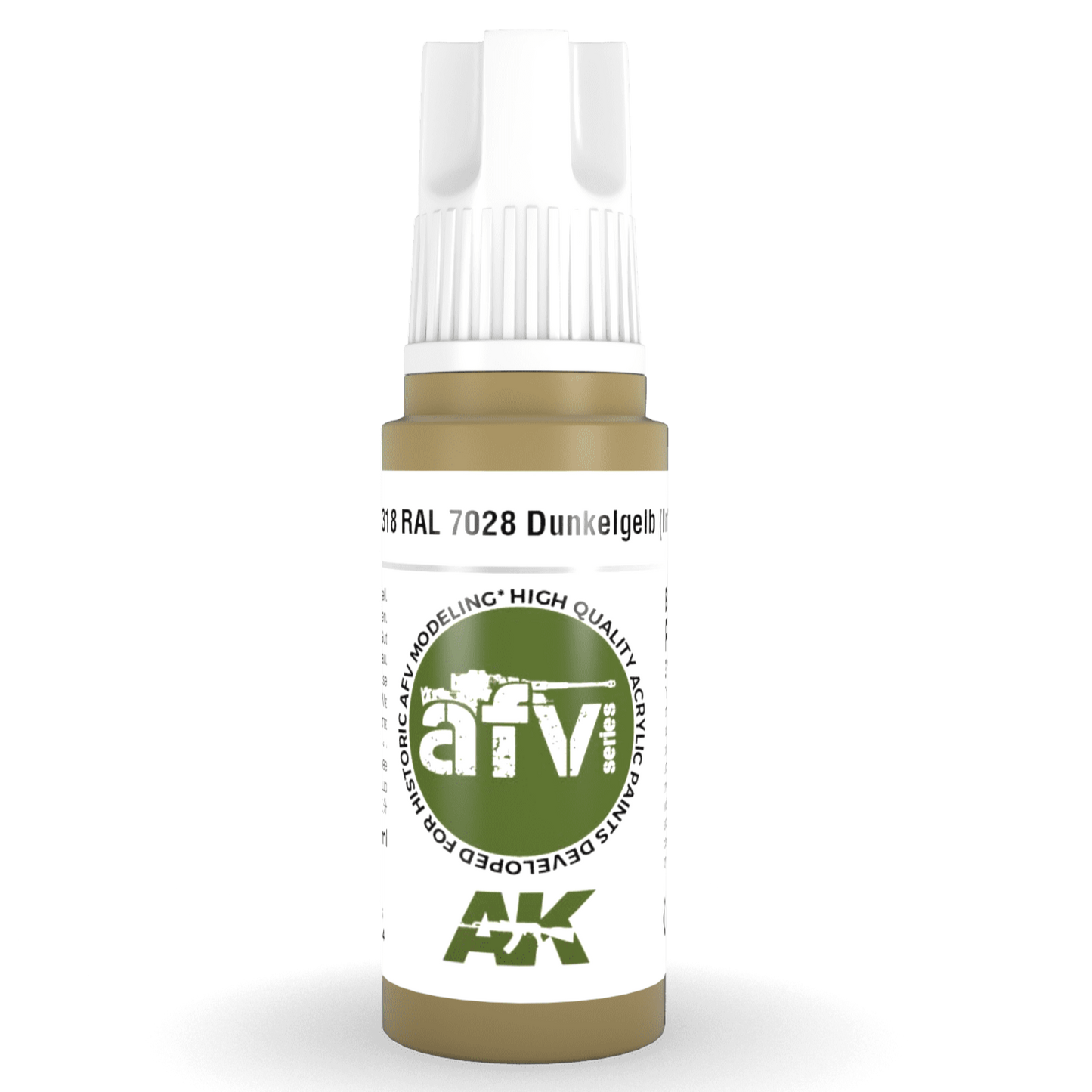 AK Interactive 3rd Gen Acrylic - RAL 7028 Dunkelgelb (Initial) 17ml AK11318