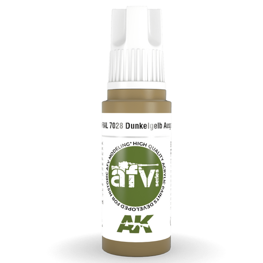 AK Interactive 3rd Gen Acrylic - RAL 7028 Dunkelgelb Ausgabe 1944 17ml AK11319