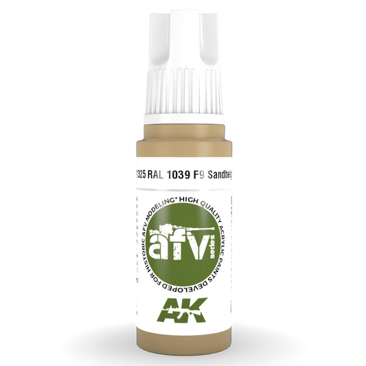 AK Interactive 3rd Gen Acrylic - RAL 1039 F9 Sandbeige 17ml AK11325