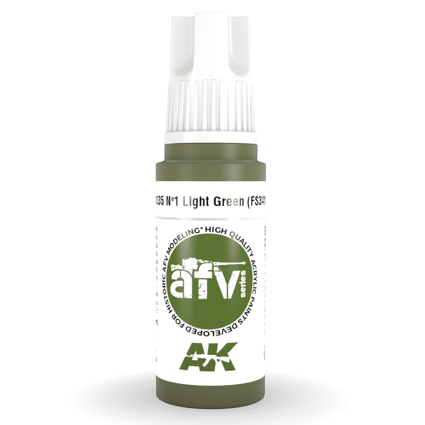 AK Interactive 3rd Gen Acrylic - Nº1 Light Green (FS34151) 17ml AK11335