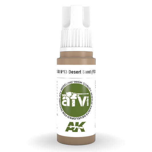 AK Interactive 3rd Gen Acrylic - Nº13 Desert Sand (FS30279) 17ml AK11340