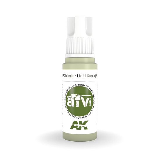 AK Interactive 3rd Gen Acrylic - APC Interior Light Green (FS24533) 17ml AK11345