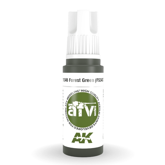 AK Interactive 3rd Gen Acrylic - Forest Green (FS34079) 17ml AK11346