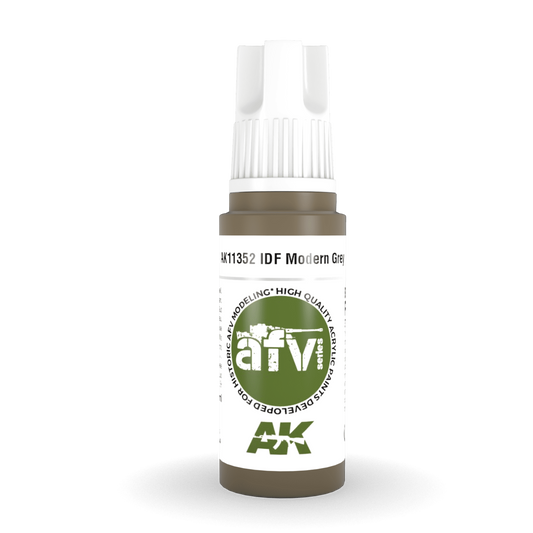 AK Interactive 3rd Gen Acrylic - IDF Modern Grey 17ml AK11352