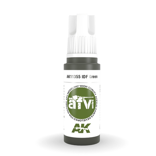 AK Interactive 3rd Gen Acrylic - IDF Green 17ml AK11355