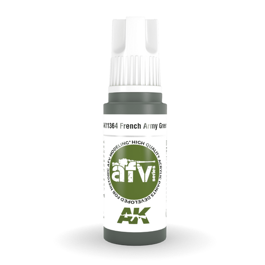 AK Interactive 3rd Gen Acrylic - French Army Green 17ml AK11364