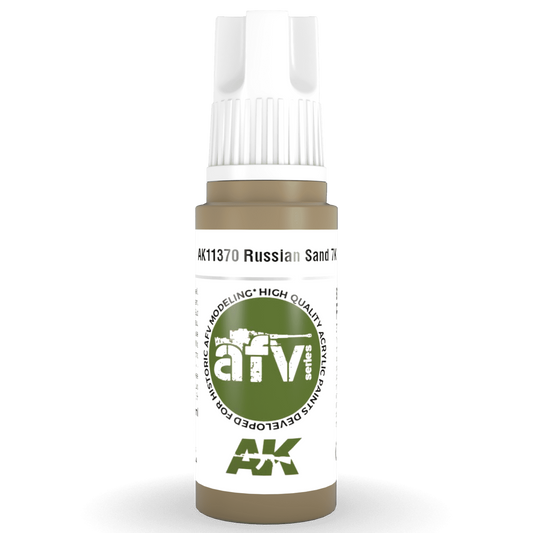 AK Interactive 3rd Gen Acrylic - Russian Sand 7K 17ml AK11370